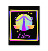 Libra Wrapped Canvas | Zodiac series 3 - Beyond T-shirts